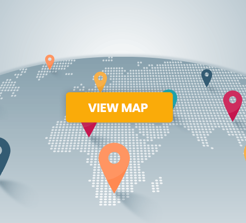 Map of SIXT rental desk at Paris Orly Airport